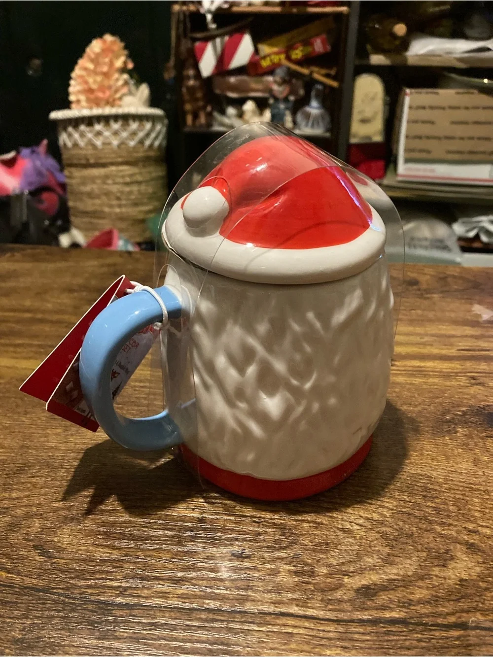 Rudolph the red nosed reindeer hot cocoa mug